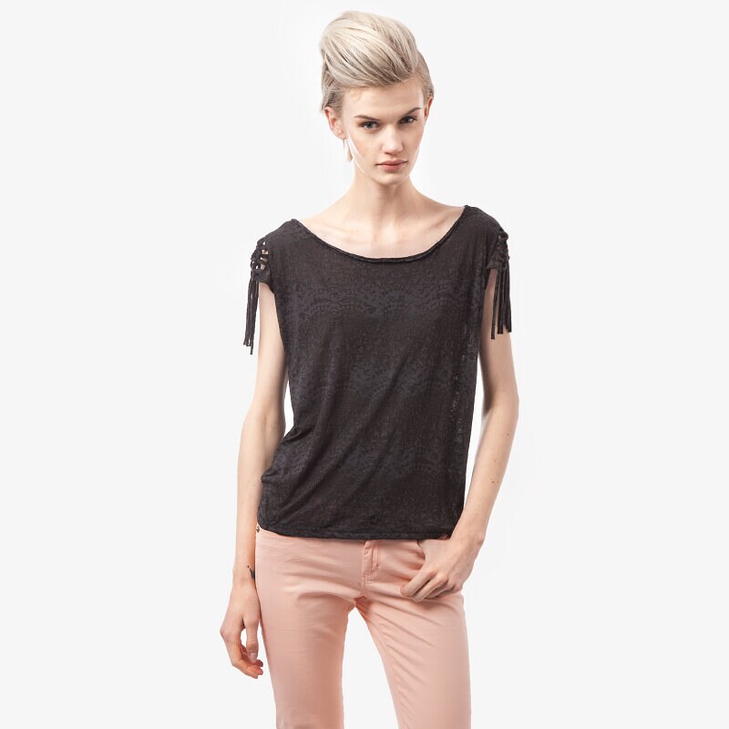 Damen T-Shirt O'NEILL T-SHIRT HILLTOP 5073269009 Schwarz