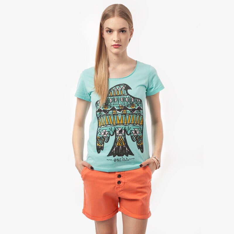 Damen T-Shirt O'NEILL T-SHIRT BREAKER 5073365081 Blau