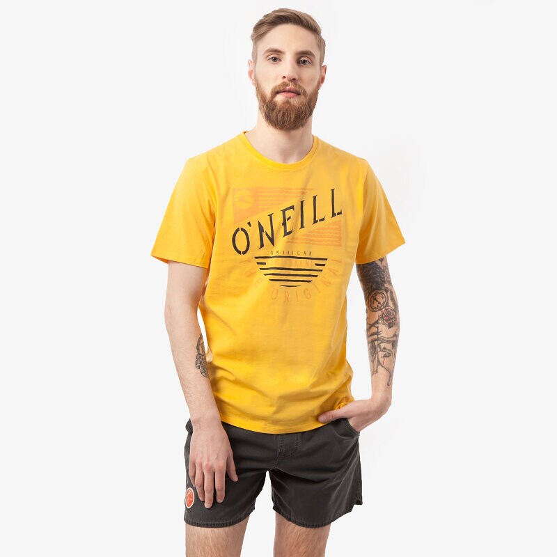 Herren T-Shirt O'NEILL T-SHIRT LM EXPEDITION 5036002037 Gelb