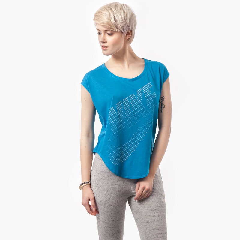 Damen T-Shirt NIKE T-SHIRT TP 642772413 Blau