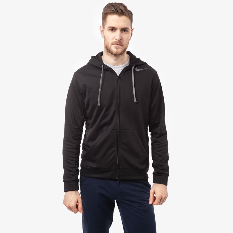 Herren NIKE SWEATSHIRT KO FZ HOODIE 3.0 650735010 Schwarz