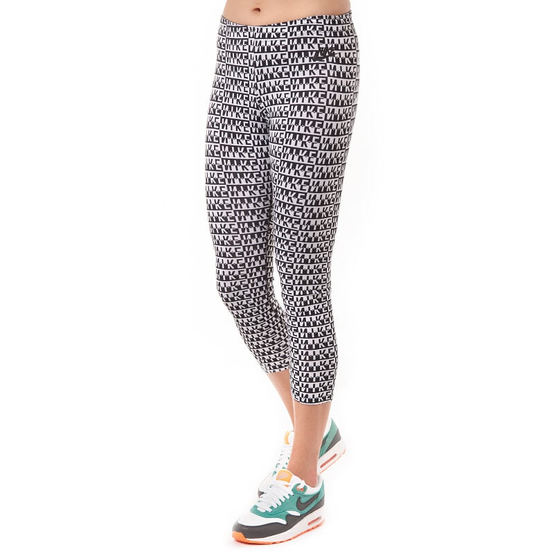 Damen Hosen NIKE HOSE LEG-A-SEE-CROPPED AOP 643057100 Weiß