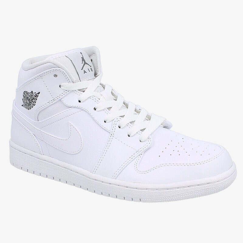 Herren Sneaker JORDAN AIR 1 MID  554724102 Weiß