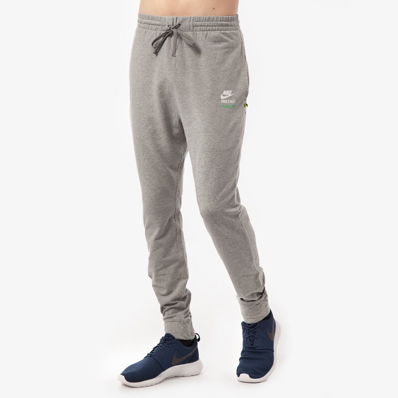 Herren Hosen NIKE HOSE RU NTF SLIM PANT 646517063 Grau