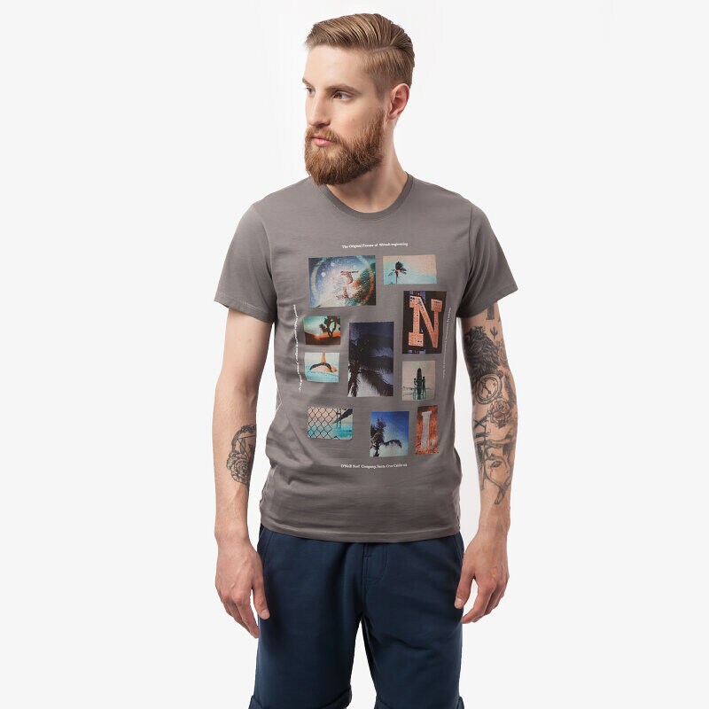 Herren T-Shirt O'NEILL T-SHIRT NEOS 5023548730 Grau