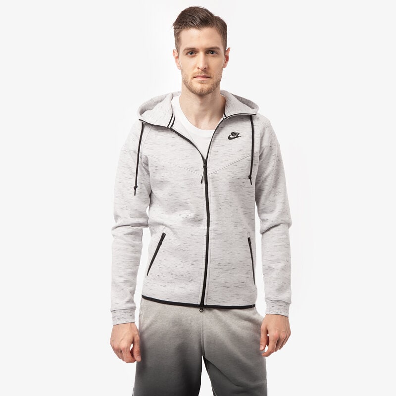 Herren NIKE SWEATSHIRT TECH WINDRUNNER-1M 545277051 Grau