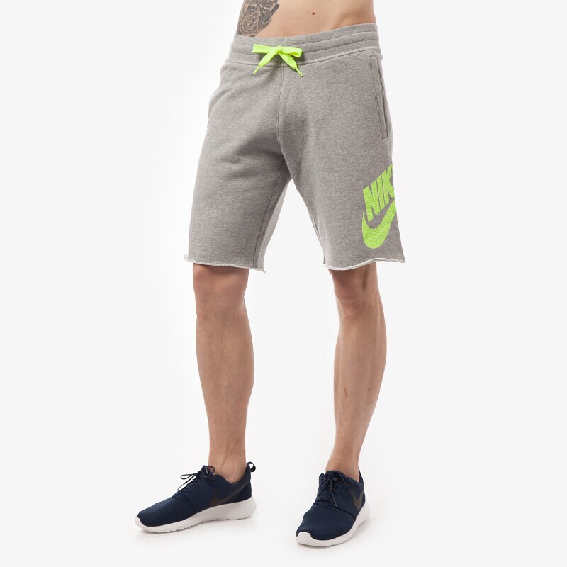 Herren Shorts NIKE SHORTS AW77 FT ALUMNI 633465064 Grau