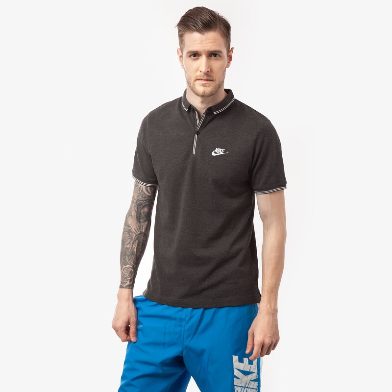 Herren Polo-Shirt NIKE POLO GS SLIM POLO-LEAGUE 652446032 Schwarz