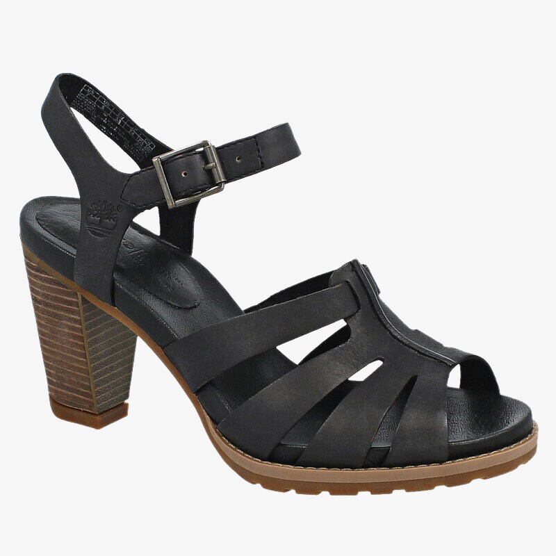 Damen Sandalen TIMBERLAND EK STRATHAM HEIGHTS SANDAL Y-STRAP 8449B Schwarz