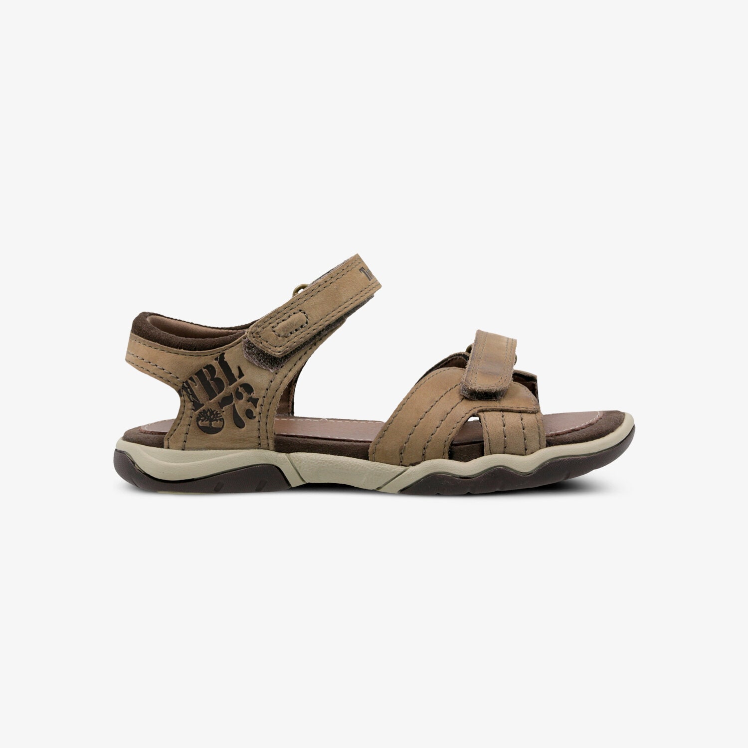 Kinder Sandalen TIMBERLAND EK OAK BLUFFS LEATHER 2 STRAP 2170A Braun