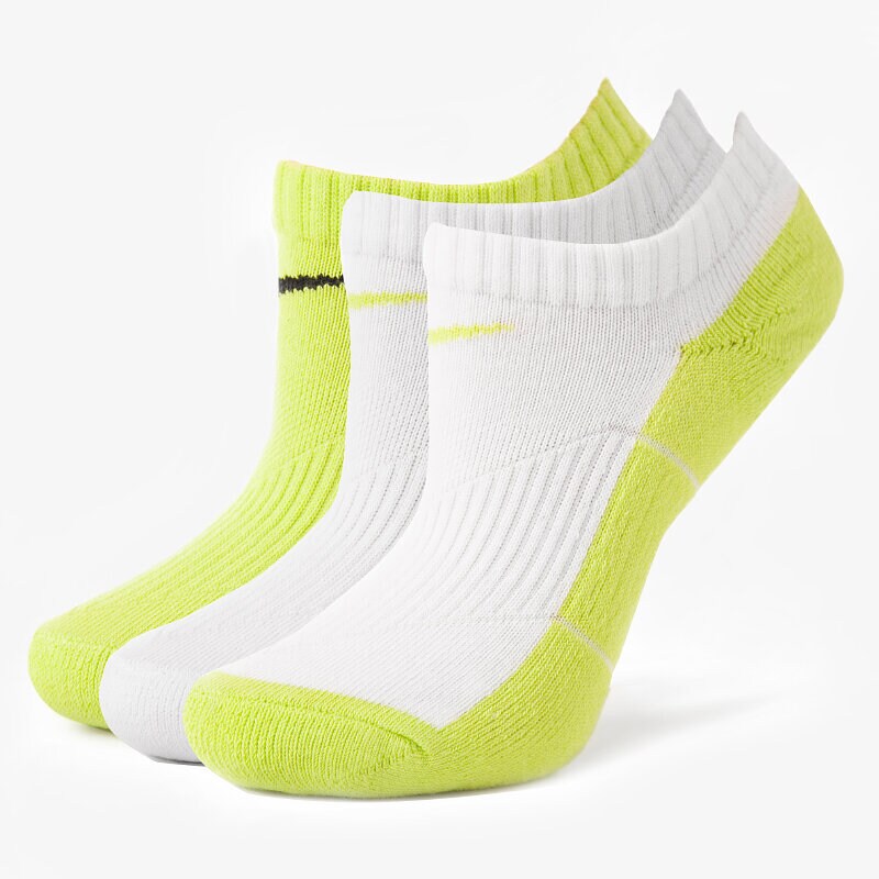 Damen Socken NIKE SOCKEN 3P YTH CTN CUSH NO SHOW W/ MOI SX4721979 Multicolor