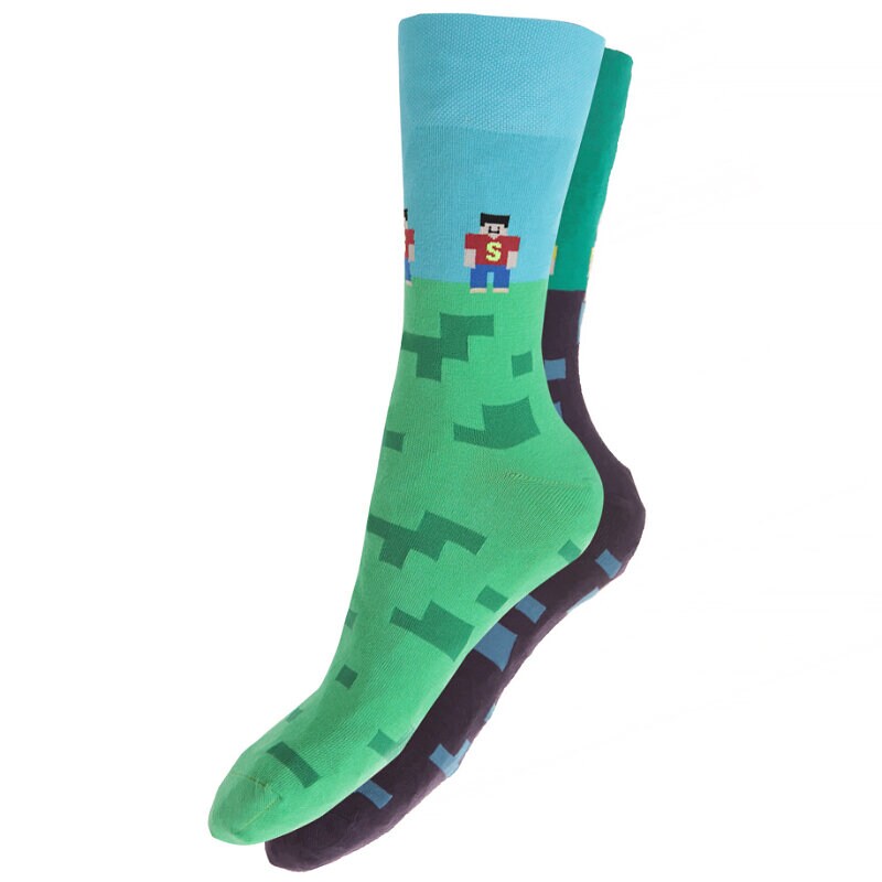 Damen Socken SIZEER SOCKEN MORE 2PPK BRICK SIZMO079024 Grün