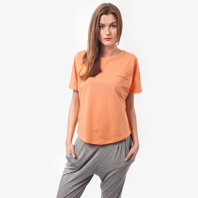 Damen T-Shirt CONFRONT T-SHIRT FOKE CF15TSD59001 Orange