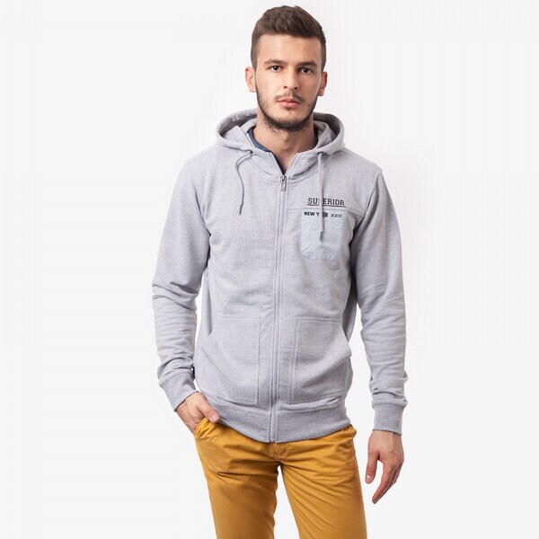 Herren CONFRONT SWEATSHIRT OPTON CF15BLM89001 Grau