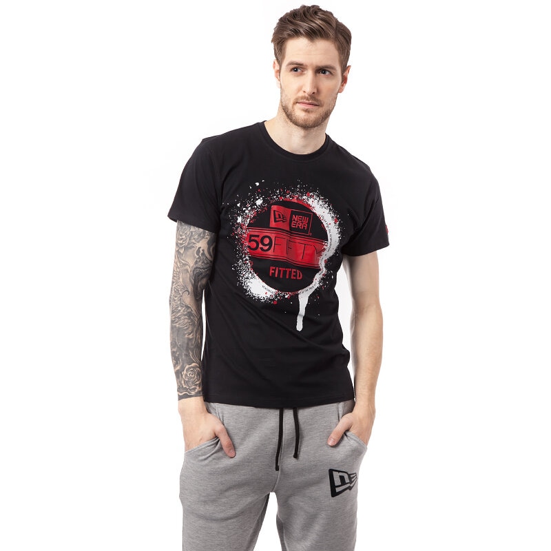 Herren T-Shirt NEW ERA T-SHIRT VISOR SPLATT