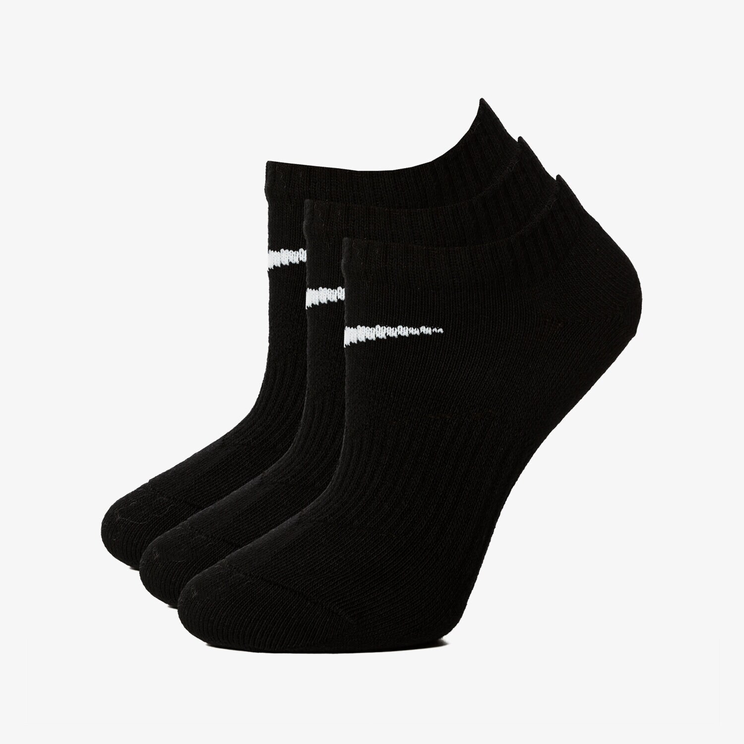 Damen Socken NIKE SOCKEN 3PPK LIGKT FOOTIES BLACK SX47050-010 Schwarz