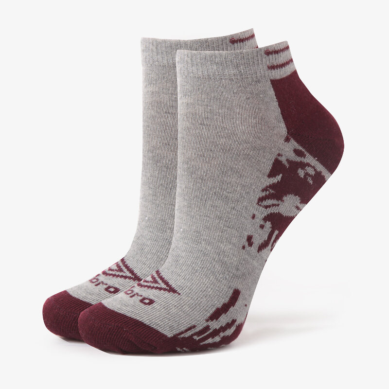 Damen Socken UMBRO SOCKEN 2PPK FOOTIES UM29260C07 Grau