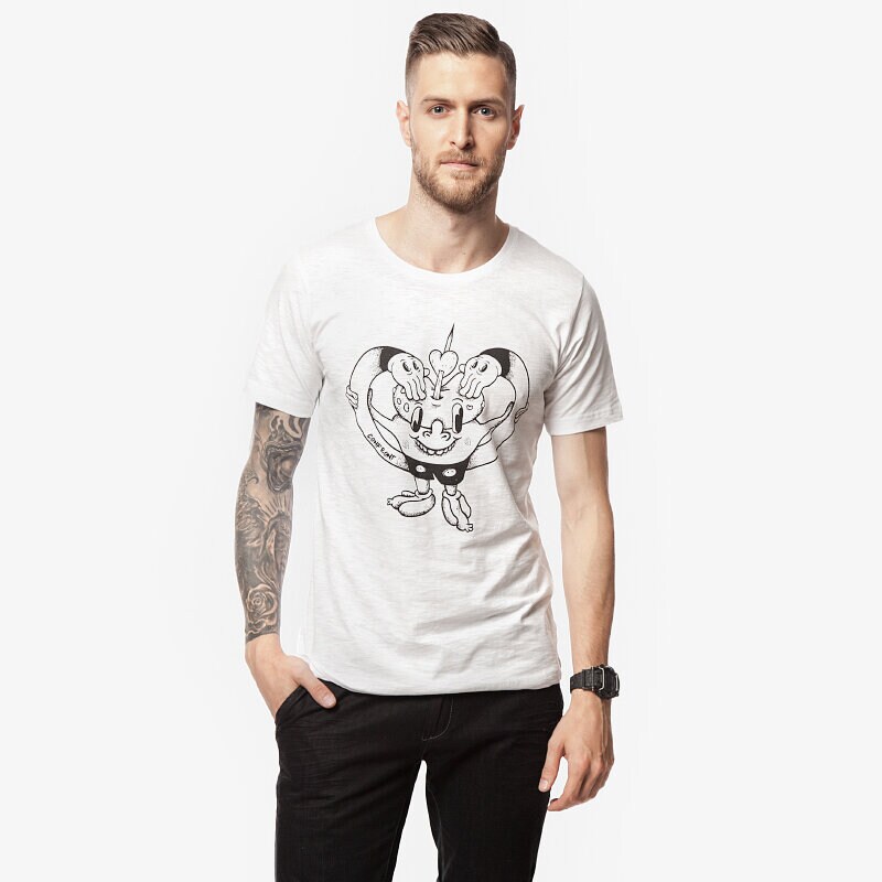 Herren T-Shirt CONFRONT T-SHIRT LOTOS CF15TSMPR020 Weiß