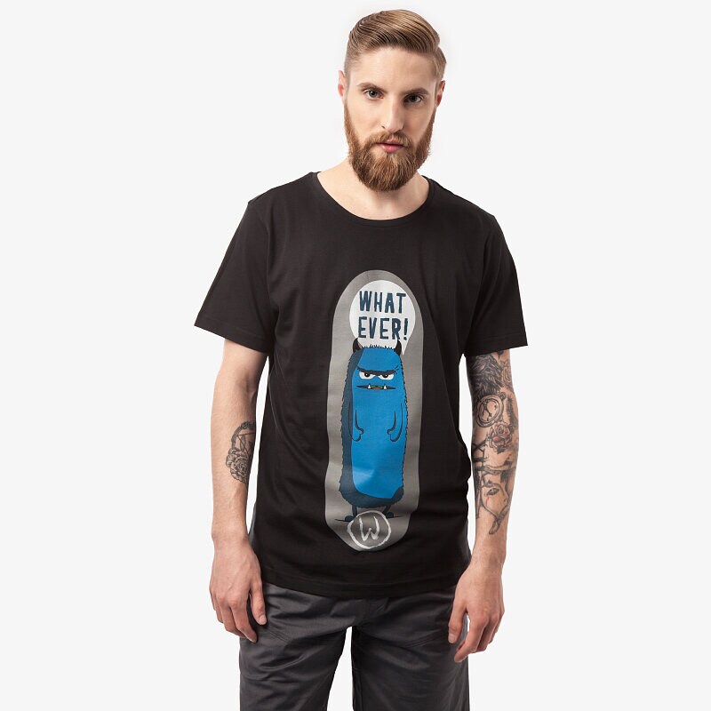 Herren T-Shirt CONFRONT  T-SHIRT TORA CF15TSM66001 Schwarz