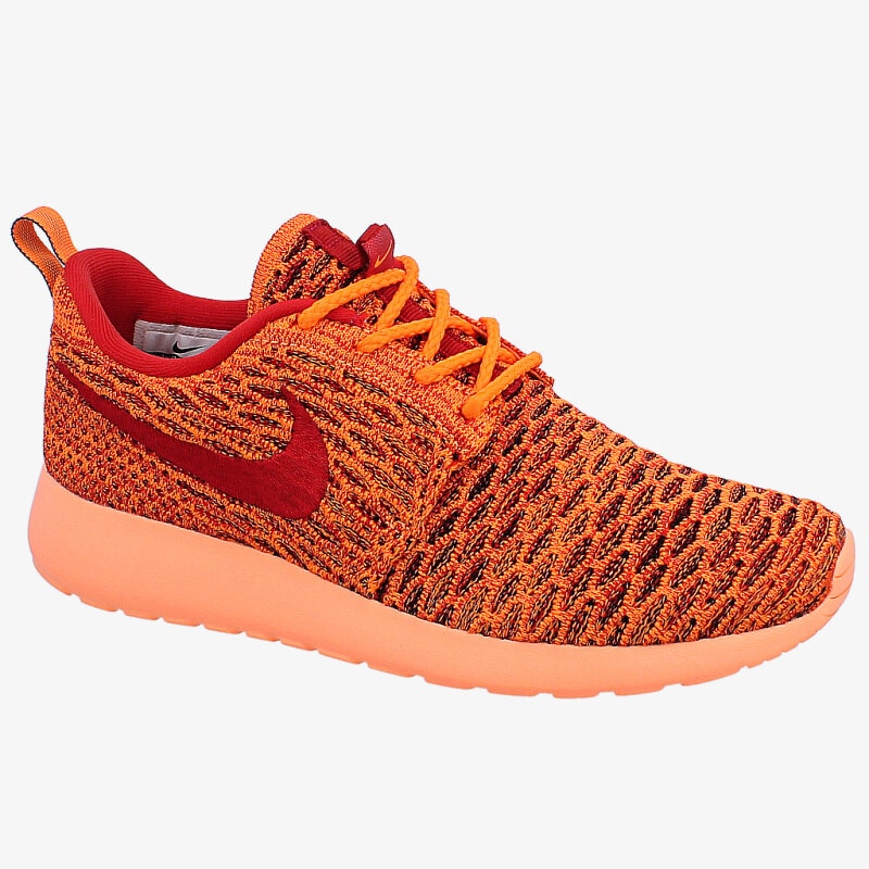 Damen Sneaker NIKE WMNS ROSHE RUN FLYKNIT  704927801 Orange