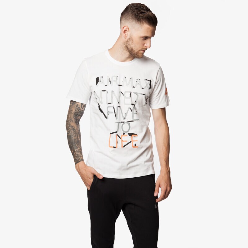 Herren T-Shirt NIKE T-SHIRT TEE-NEON 95 685400100 Weiß