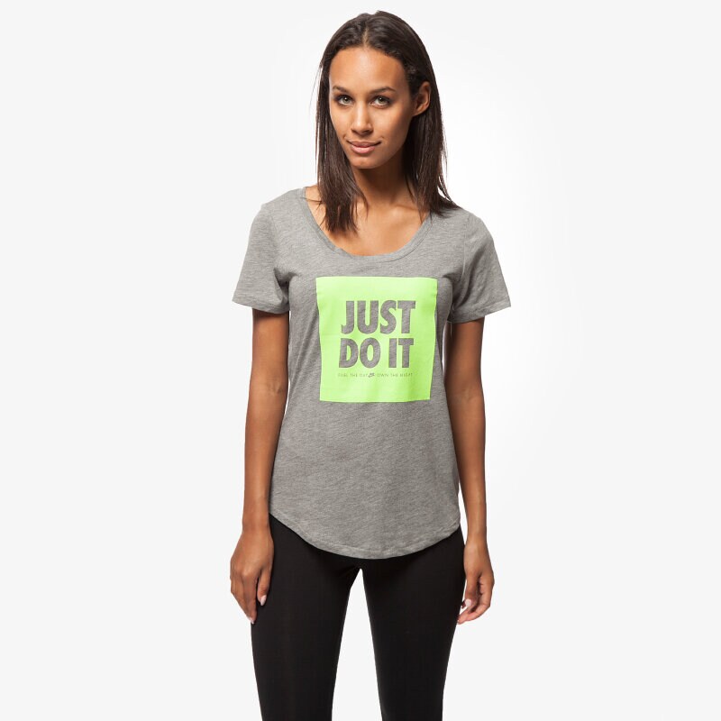 Damen T-Shirt NIKE T-SHIRT REFLECTIVE JDI 685514091 Grau
