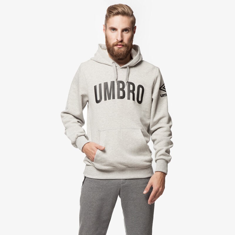 Herren UMBRO SWEATSHIRT GRAPHIC OH HOODED 63138UB43 Grau