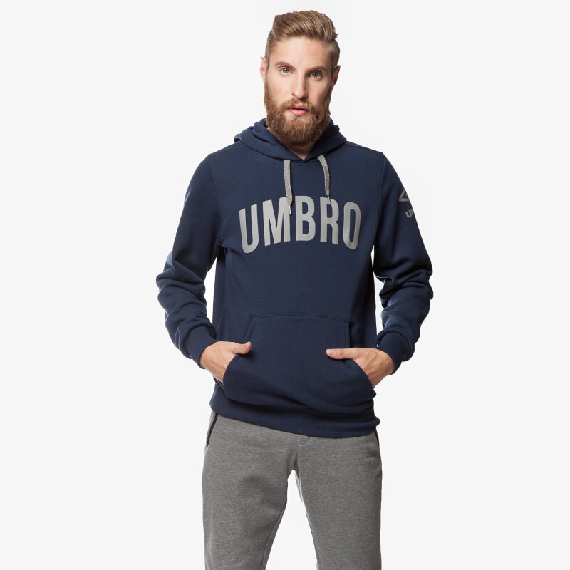 Herren UMBRO SWEATSHIRT GRAPHIC OH HOODED 63138UY70 Dunkelblau