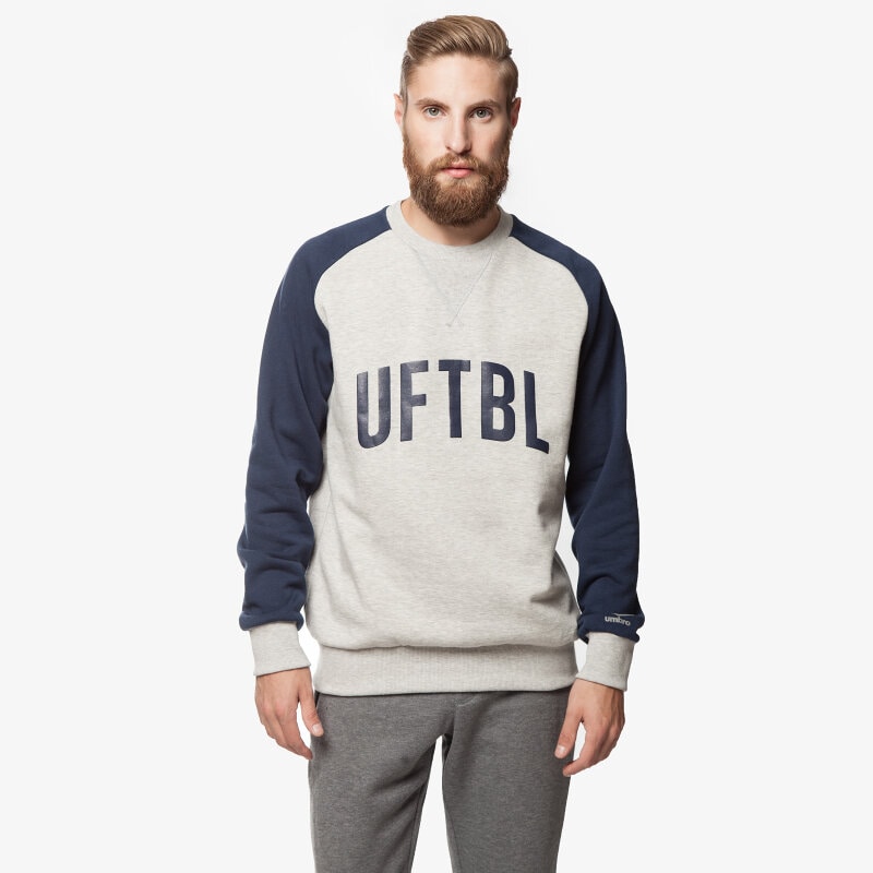 Herren UMBRO SWEATSHIRT GRAPHIC CREW SWEAT 63137UE98 Grau