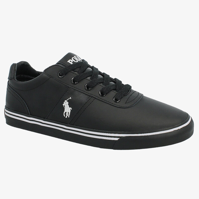 Herren Sneaker POLO RL HANFORD BLACK/BLACK LEATHER 8161681803H2 Schwarz