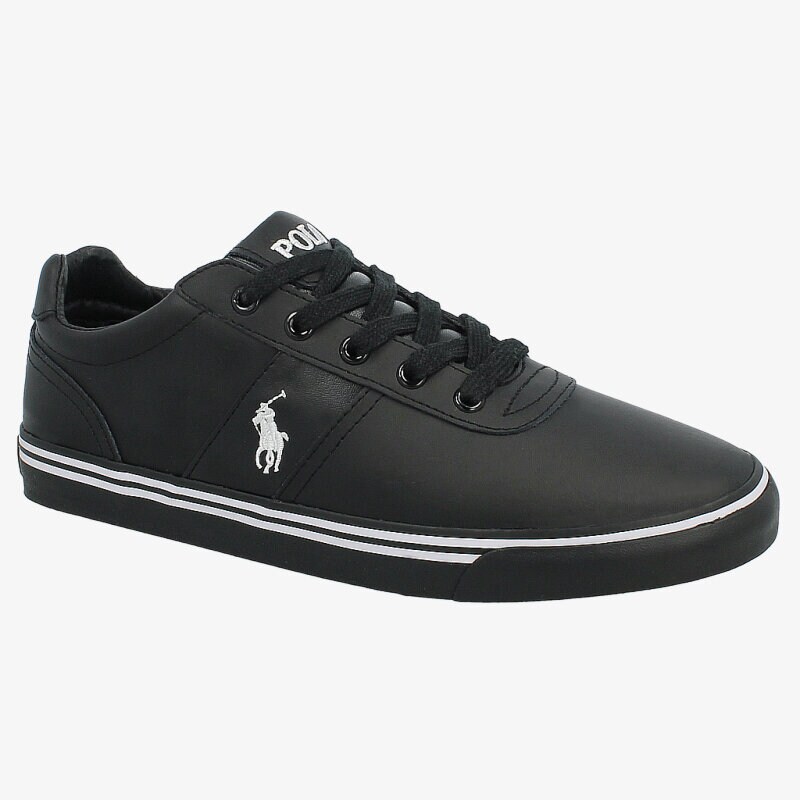 Herren Sneaker POLO RL HANFORD BLACK/BLACK LEATHER 8161681803H2 Schwarz