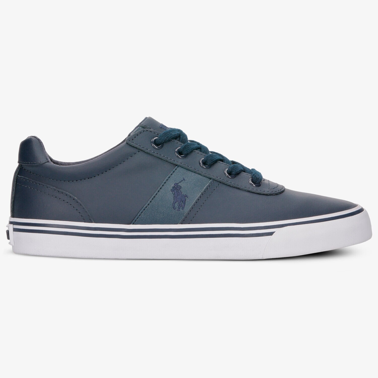 Herren Sneaker POLO RL HANFORD NEWPORT NAVY LEATHER 816168180899 Dunkelblau