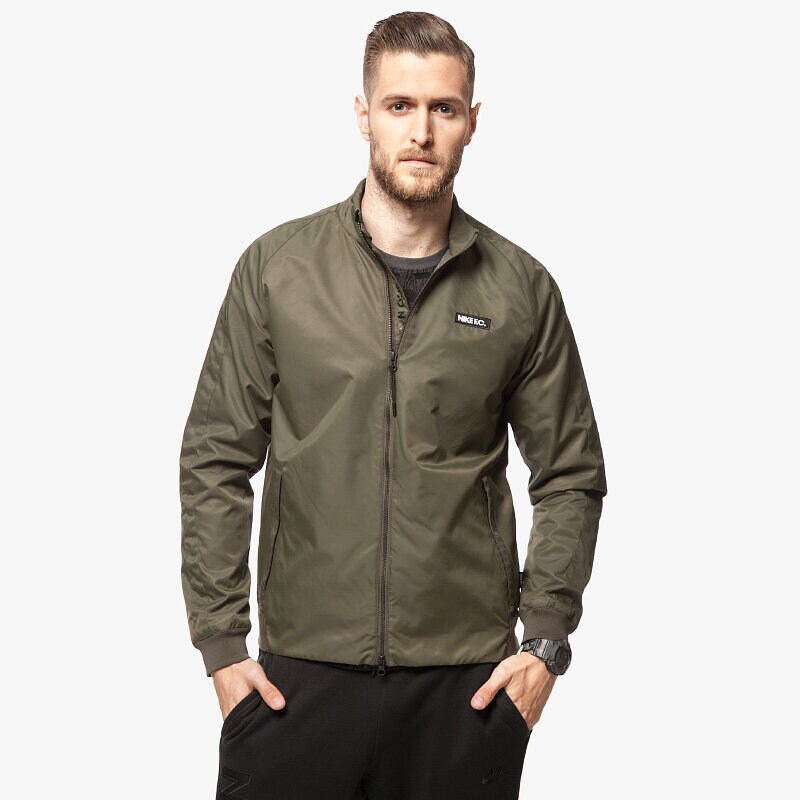 Herren Übergangsjacke NIKE JACKE FC WOVEN N98 JACKET 687952325 Khaki