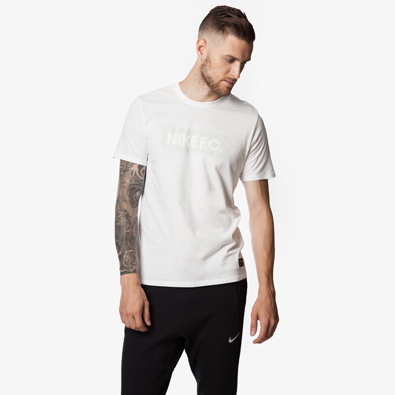 Herren T-Shirt NIKE T-SHIRT FC GLORY TEE 726472101 Weiß