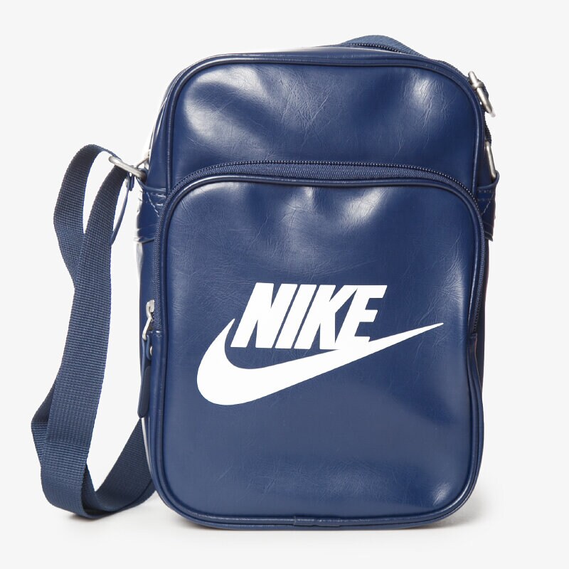 Damen Tasche NIKE TASCHE HERITAGE SI SMALL ITEMS II BA4270413 Dunkelblau