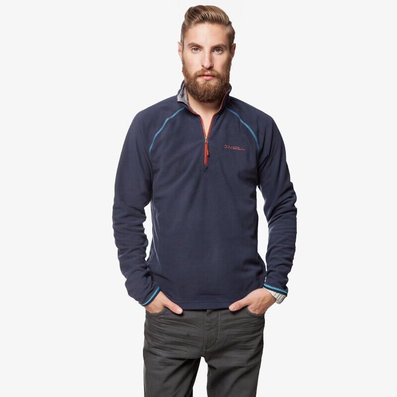 Herren O'NEILL FLEECESHIRT PMTF 1/2 Z 5502085056 Blau
