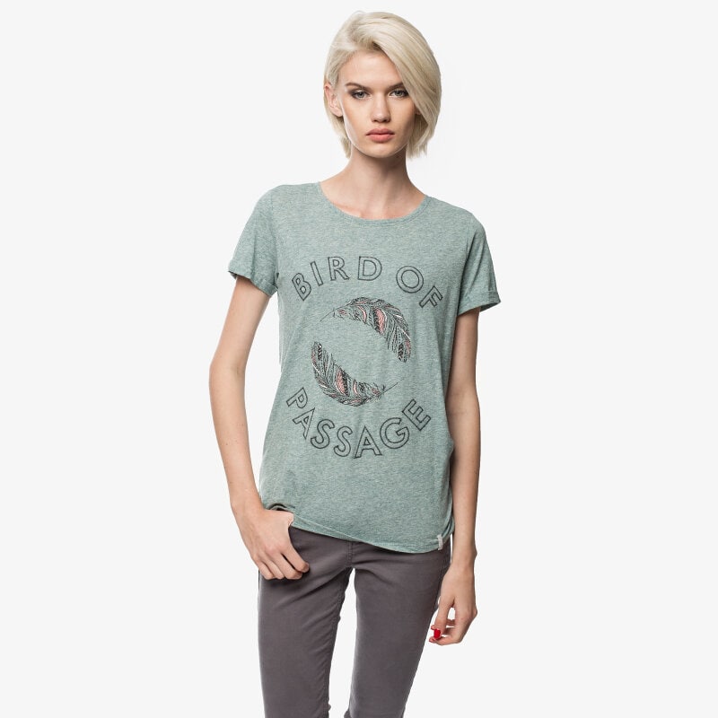 Damen T-Shirt O'NEILL T-SHIRT LW FREEDOM 5573206080 Grün