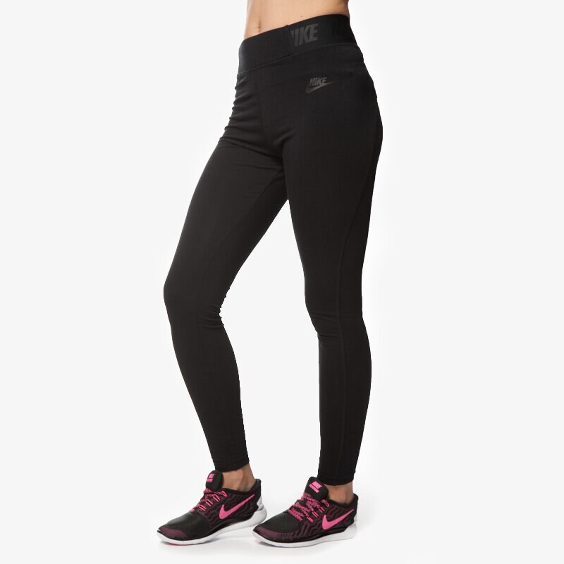 Damen Hosen NIKE HOSE LEGGING HTR T2 684903010 Schwarz