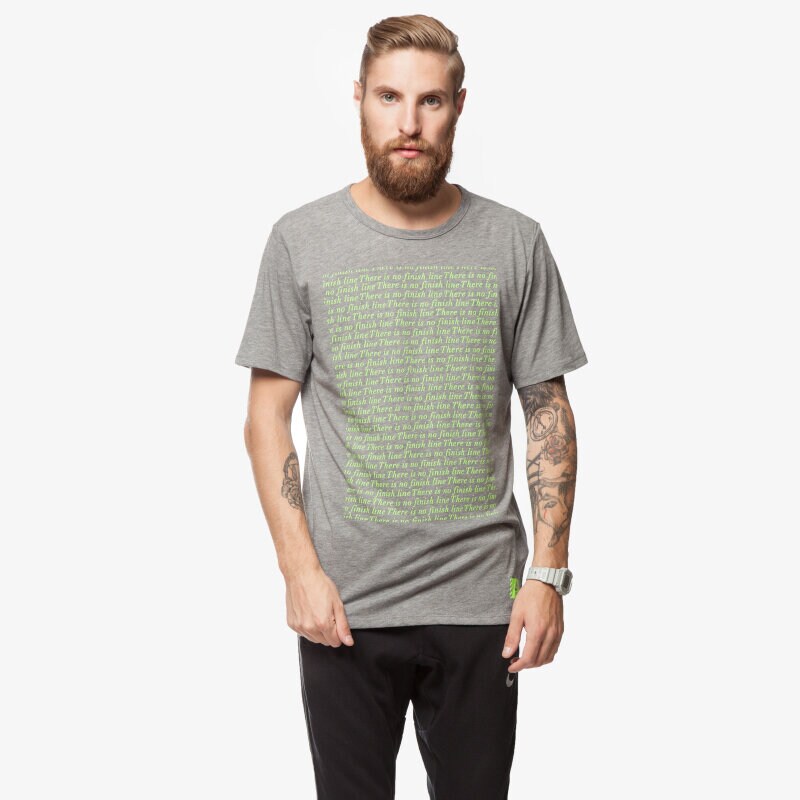 Herren T-Shirt NIKE T-SHIRT RU RUNNING DAYS 685561091 Grau