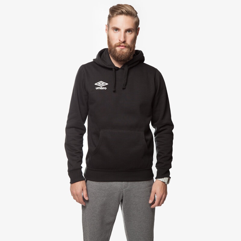 Herren UMBRO SWEATSHIRT HOODED 64161U060 Schwarz