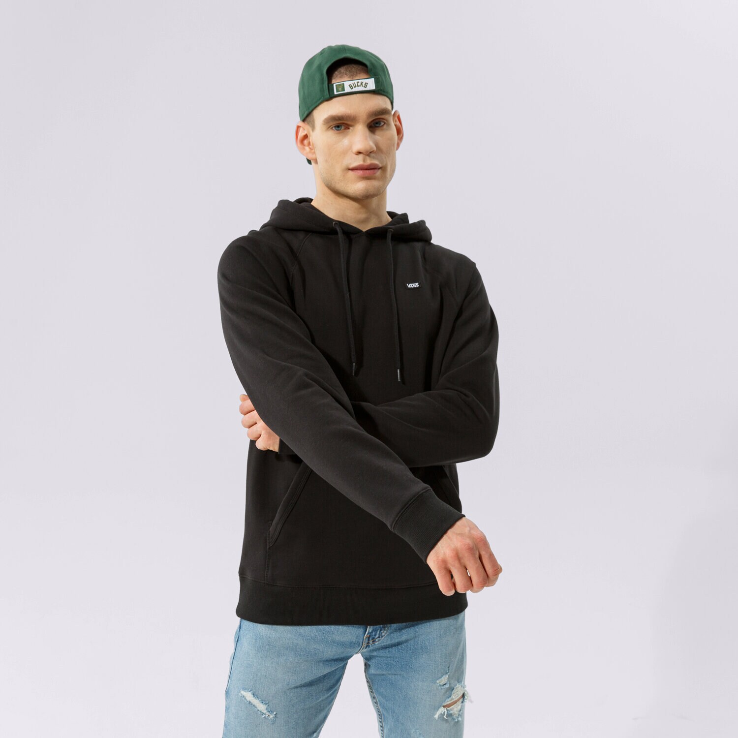 Herren VANS HOODIE MN VERSA VN0A49SNZ7W1 Schwarz
