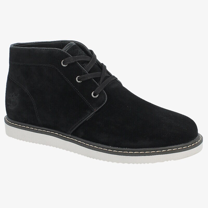 Herren Casual Schuhe TIMBERLAND NEWMARKET PLAIN TOE CHUKKA A13HU Schwarz