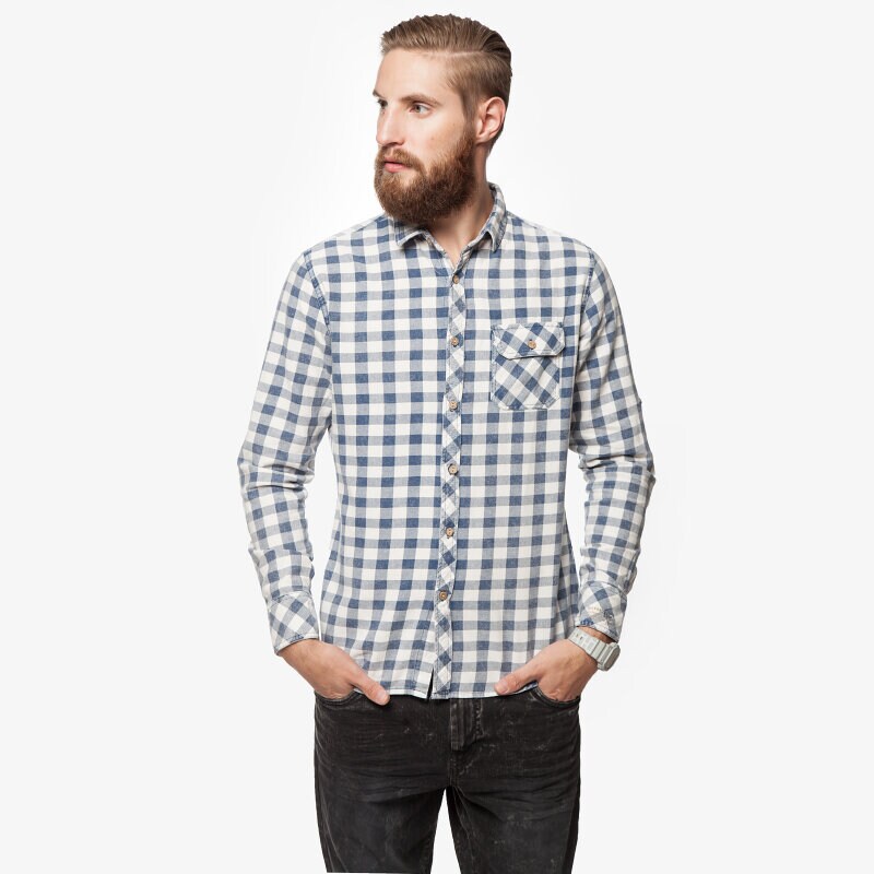 Herren Hemd CONFRONT HEMD SUNI CFV35KOM01001 Blau