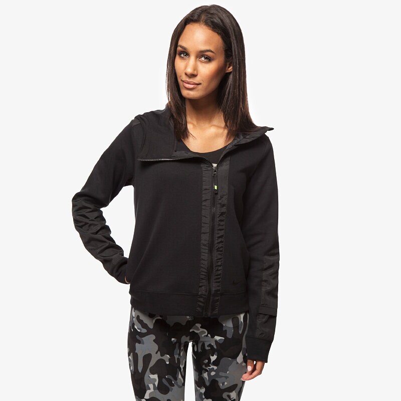 Damen NIKE SWEATSHIRT ADVANCE 15 FZ HOODY 683753010 Schwarz