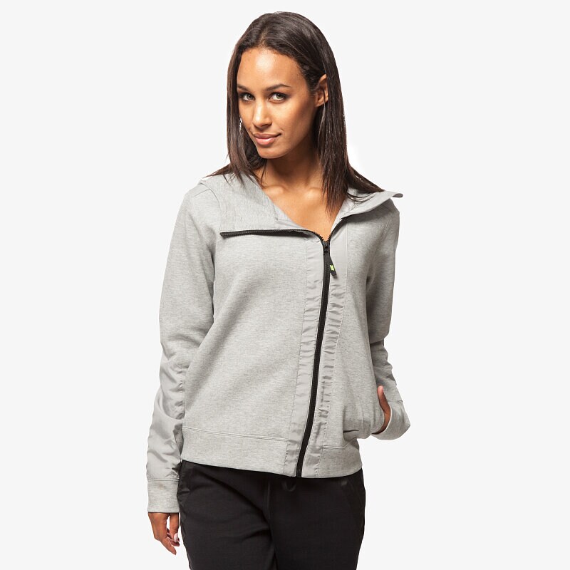 Damen NIKE SWEATSHIRT ADVANCE 15 FZ HOODY 683753063 Grau