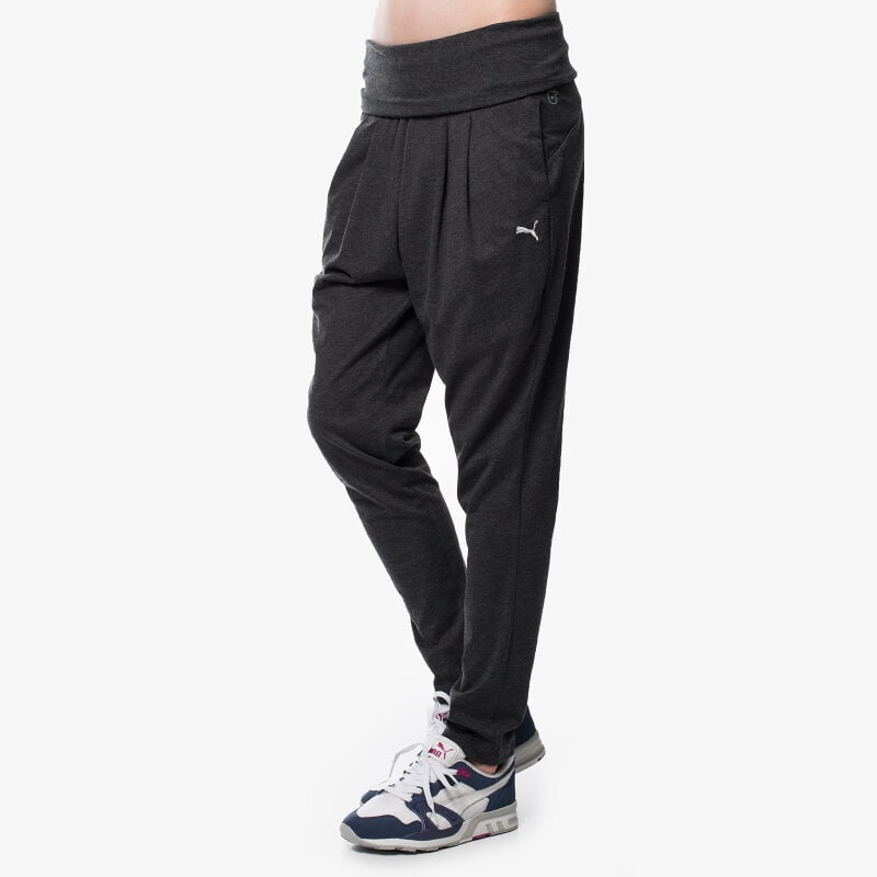 Damen Hosen PUMA HOSE ACTIVE FOREVER JERSEY PANTS 83431707 Grau