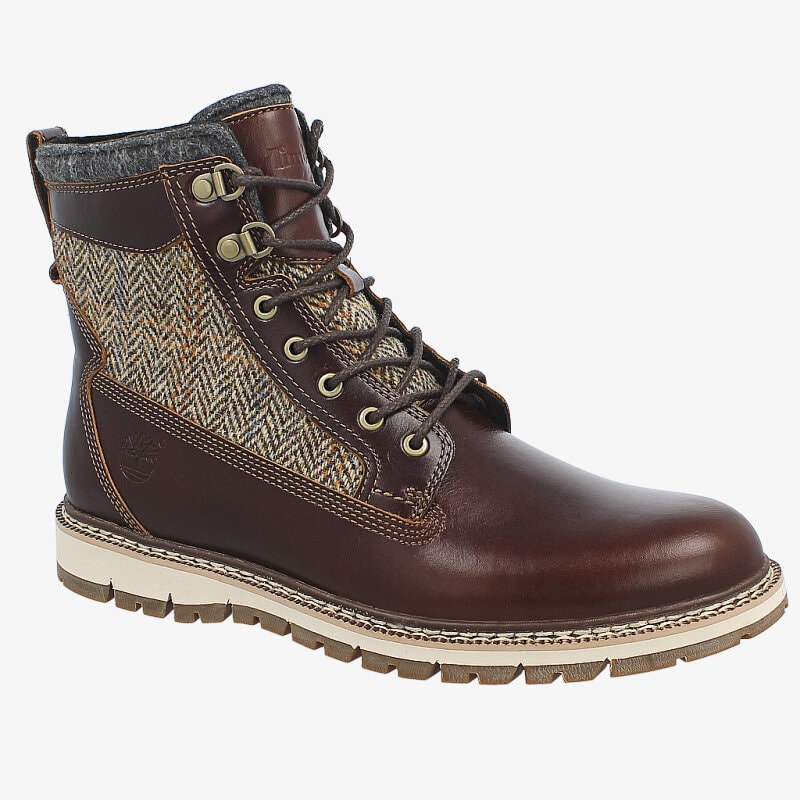 Herren Casual Schuhe TIMBERLAND 6 IN WARM BOOT A123T Braun