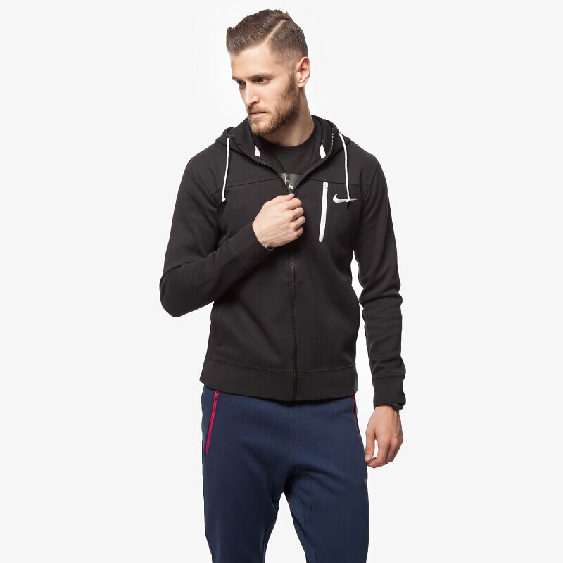 Herren NIKE SWEATSHIRT AV15 FLC FZ HOODY 679408010 Schwarz