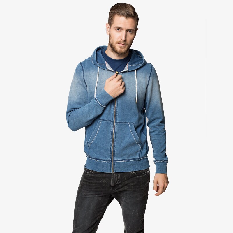 Herren CONFRONT SWEATSHIRT FREZ CF35BLM16001 Blau