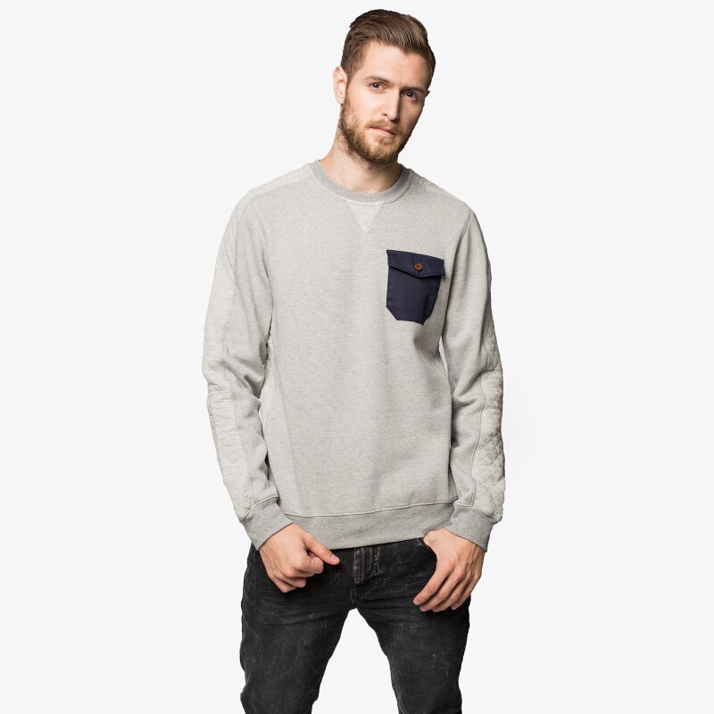Herren CONFRONT SWEATSHIRT FERTO CF35BLM04001 Grau